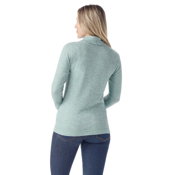 NEW SmartWool Thermal Ribbed Base Layer Turtleneck 100% Merino Wool 1225 6s3 - Picture 5 of 7